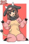  cosplay haruka_(pokemon) lowres miltank nintendo pokemon 