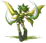  green_hair insect_girl nintendo personification pokemon scythe scyther wings 