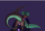  absurd_res anus bat dragon female generation_6_pokemon genitals hi_res leafysnivy mammal nintendo noivern pokemon pokemon_(species) presenting pussy 