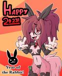  anthro bodily_fluids bunny_costume canid canine canis clothed clothing costume cuffs_(clothing) domestic_dog fake_ears fake_rabbit_ears female gloves handwear hi_res homeless_dog mammal new_year_2023 pasties ponporio_(artist) simple_background skimpy solo sweat 