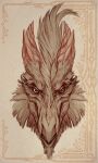  2023 ambiguous_gender digital_media_(artwork) dragon fur furred_dragon headshot_portrait hi_res horn looking_at_viewer morsylvia portrait 