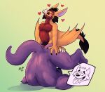  &lt;3 2022 anal anal_penetration anthro bat bernard_(ok_k.o.!_lbh) blush body_hair butt canid canine canis cartoon_network claws digital_media_(artwork) dragon duo erection facial_hair fur genitals hair happy_trail hi_res horn humanoid_genitalia humanoid_penis hybrid looking_pleasured male male/male male_penetrated male_penetrating male_penetrating_male mammal muscular muscular_anthro muscular_male nude ok_k.o.!_let&#039;s_be_heroes pecs penetration penis pubes purple_body purple_fur sex sideburns simple_background size_difference small_dom_big_sub smile spread_legs spreading tail tongue upside_down weath_verncel were werecanid werecanine werewolf wings wolf wyvern yellow_body yellowluster 