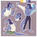  abs anthro brush clothed clothing disney hair hi_res humanoid male muscular muscular_anthro muscular_male nipples precolist reptile scalie star_vs._the_forces_of_evil tail toffee_(svtfoe) 