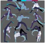  anthro bone clothing disney fighting_pose hair hi_res humanoid male pose precolist reptile scalie shirt shirtless skull skull_head star_vs._the_forces_of_evil toffee_(svtfoe) topwear 