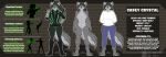  anthro big_breasts breasts canid canine canis english_text female hair hero hi_res invalid_tag mammal mask model_sheet nipples ponytail smile solo superhero superhero_costume tenkelly text thick thick_thighs wolf 