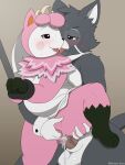  absurd_res alpaca anal anal_penetration animal_crossing anthro anthro_on_anthro anthro_penetrated anthro_penetrating anthro_penetrating_anthro balls black_body black_fur blackjack_(pinkbutterfree) blush bodily_fluids camelid clothing cuff_(restraint) cuffs_(clothing) cum cum_in_ass cum_inside domestic_cat dress duo eyewear felid feline felis female female_penetrated fingering from_behind_position fur genital_fluids genitals hi_res male male/female male_penetrating male_penetrating_female mammal monocle nintendo penetration penile penile_penetration penis penis_in_ass pink_body pink_fur pussy reach_around reese_(animal_crossing) restraints saliva saliva_string sex tongue tongue_out vaginal vaginal_fingering white_body white_fur winick-lim 