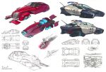  2007 dmitry_popov english_commentary highres hover_vehicle no_humans original police police_uniform reference_sheet science_fiction uniform vehicle_focus vehicle_interior white_background windshield 