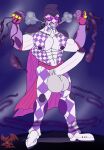  2019 hi_res humanoid jojo&#039;s_bizarre_adventure male rougetenjoname solo stand_(jjba) 