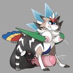  absurd_res after_transformation alolan_form alolan_sandslash animal_genitalia animal_penis balls big_balls big_breasts big_penis blue_eyes blush bodily_fluids braviary breasts caydedraws chimera claws clenched_teeth cum ejaculation equine_penis feathers fur fusion gallade generation_1_pokemon generation_4_pokemon generation_5_pokemon generation_6_pokemon generation_7_pokemon genital_fluids genitals greninja grey_background gynomorph herm hi_res hooves huge_balls huge_penis hybrid hyper hyper_genitalia hyper_penis implied_transformation intersex lactating lycanroc midday_lycanroc milk multi_breast navel neck_tuft nintendo nipples penis pokemon pokemon_(species) pokemon_fusion pupils regional_form_(pokemon) sandslash signature simple_background solo striped_body stripes taur teeth transformation tuft what_has_science_done white_pupils worried zebstrika 
