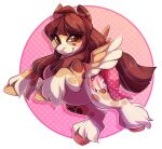  2017 accessory alpha_channel bow_ribbon brown_body brown_eyes brown_fur brown_hair cutie_mark digital_media_(artwork) equid equine eyelashes fan_character female feral fur furgonomics hair hasbro hooves horn long_hair mammal my_little_pony paint_splatters_(seamen) quadruped ribbons seamen shaded simple_background solo tail tail_accessory tail_bow tail_ribbon tan_body tan_fur unicorn white_body white_fur 