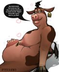  &lt;3 absurd_res anthro back_at_the_barnyard band1tnsfw bedroom_eyes bessy_(back_at_the_barnyard) big_breasts bovid bovine breasts cattle digital_drawing_(artwork) digital_media_(artwork) ear_tag english_text eyelashes female female_focus fingers hi_res hooved_fingers hooves lips looking_at_viewer mammal narrowed_eyes nipple_piercing nipple_ring nipples offscreen_character piercing pinup portrait pose ring_piercing seductive shaded simple_background simple_shading solo teats text thick_lips thick_thighs udders 