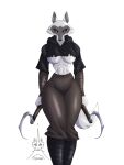  anthro asylvasta big_breasts breasts canid canine canis curvy_figure death_(puss_in_boots) female hi_res mammal melee_weapon polearm scythe sickle sickle_claw weapon wide_hips wolf 