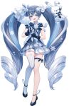  1girl :3 animal asymmetrical_legwear black_necktie blue_dress blue_footwear blue_gloves blue_hair blue_ribbon blue_vest crypton_future_media crystal crystal_hair dress drill_hair footwear_ribbon full_body fur-trimmed_vest fur_trim gloves hair_ornament hair_ribbon hairclip hatsune_miku highres holding holding_scepter ice_crystal icicle layered_dress long_hair low_drills multicolored_hair necktie official_art piapro pleated_dress rabbit rabbit_yukine ribbon scepter second-party_source single_thighhigh sleeveless sleeveless_dress slippers smile snowball snowflake_hair_ornament snowflake_print solo streaked_hair string_of_pearls striped_clothes striped_ribbon striped_thighhighs tachi-e thigh_strap thighhighs tokki transparent_background twin_drills twintails vertical-striped_clothes vertical-striped_thighhighs very_long_hair vest vocaloid white_hair white_ribbon white_thighhighs yuki_miku yuki_miku_(2025) 
