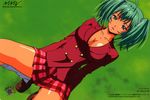  bleed_through cleavage ikkitousen ryofu_housen seifuku 