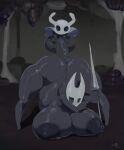  anal anal_penetration anthro anus areola arthropod ass_up balls belly_inflation bent_over big_balls big_breasts big_butt big_penis black_areola black_nipples blush breasts butt cloak clothing duo female female_penetrated genitals grey_body hi_res holding_object holding_weapon hollow_knight hornet_(hollow_knight) huge_balls huge_breasts huge_penis incest_(lore) inflation larger_female male male/female male_penetrating male_penetrating_female nipples non_navi nude penetration penis protagonist_(hollow_knight) sex size_difference small_but_hung smaller_male team_cherry thick_thighs vessel_(species) weapon 