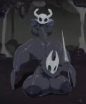  anal anal_penetration anthro anus areola arthropod ass_up balls bent_over big_balls big_breasts big_butt big_penis black_areola black_nipples breasts butt cloak clothing duo female female_penetrated genitals grey_body hi_res holding_object holding_weapon hollow_knight hornet_(hollow_knight) huge_balls huge_breasts huge_penis incest_(lore) larger_female male male/female male_penetrating male_penetrating_female nipples non_navi nude penetration penis protagonist_(hollow_knight) sex size_difference small_but_hung smaller_male team_cherry thick_thighs vessel_(species) weapon 