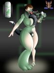  absurd_res anthro beverage_can cyclizar generation_9_pokemon goo_transformation hi_res latex_transformation liquid_latex male nintendo nitefire null_bulge onomatopoeia pokemon pokemon_(species) rubber solo sound_effects text transformation 