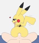  &lt;3 anus bestiality bodily_fluids duo female feral feral_penetrated generation_1_pokemon genital_fluids genitals hi_res human human_on_feral human_penetrating interspecies lying male male/female mammal nintendo on_bottom on_top penetration penile penile_penetration penis penis_in_pussy pikachu pokemon pokemon_(species) pussy pussy_juice reverse_cowgirl_position roguecolonel303 sex vaginal vaginal_penetration 