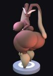  animated anthro big_breasts big_butt big_ears blender_(software) breasts brown_body brown_nipples butt darkdraketom female generation_4_pokemon genitals hand_on_hip hand_on_leg hand_on_thigh huge_butt hyper hyper_butt lopunny navel nintendo nipples plump_labia pokemon pokemon_(species) pussy red_eyes solo thick_thighs turntable_(animation) 