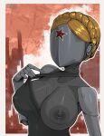  atomic_heart breasts clothing faceless_character female flashing hi_res humanoid leotard machine nipples not_furry roadiesky robot robot_humanoid russian solo soviet_union 