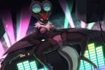  anthro anus areola breasts clothed clothing dragon female fur generation_6_pokemon genitals hi_res looking_at_viewer miramint nintendo nipples noivern pokemon pokemon_(species) pussy solo spreading wings 