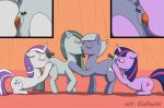  2021 3_panel_comic anal artist_name blue_hair butt caluriri close-up daughter digital_media_(artwork) earth_pony equid equine female female/female female_rimming_female feral feral_on_feral foursome french_kissing friendship_is_magic grey_body grey_hair group group_sex hair hasbro horn horse incest_(lore) kissing limestone_pie_(mlp) mammal marble_pie_(mlp) mother mother_and_child mother_and_daughter multicolored_hair my_little_pony oral parent parent_and_child penetration pony purple_body purple_hair quadruped rimming saliva_on_anus sex sibling sister sisters twilight_sparkle_(mlp) twilight_velvet_(mlp) two_tone_hair unicorn 
