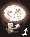 4:5 adeline_(out_o&#039;_the_inkwell) anthro biped cc-by-nc clock clothing creative_commons cuckoo_clock dynamo_toon female footwear hi_res holding_object inkblot marker out_o&#039;_the_inkwell shoes smile solo toony