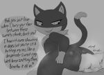anthro atlus balls bedroom_eyes black_and_white black_body black_fur bodily_fluids butt butt_smother clothing curvy_figure domestic_cat dominant english_text facesitting felid feline felis fur genitals half-closed_eyes hand_on_butt hand_on_chest hi_res kerchief kierus looking_back male mammal markings mask megami_tensei megami_tensei_persona monochrome morgana_(persona) musk narrowed_eyes nude open_mouth seductive sega simple_background sitting_on_another smelly smile smothering smug smug_face sniffing_request sweat sweaty_butt tail tail_markings teasing text tuxedo_cat voluptuous voluptuous_anthro voluptuous_male white_body white_fur