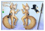 andromorph andromorph/male anthro canid canine female fennec fox fur genitals hair hi_res intersex intersex/male lagomorph leporid male male/female mammal nanka pussy rabbit solo tail