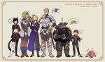  1other 3boys 3girls abingbeey absurdres adapted_costume animal_ears armor astarion astarion_(cosplay) baldur&#039;s_gate baldur&#039;s_gate_3 black_hair blonde_hair brown_hair cat_ears cat_tail chilchuck_tims cosplay crop_top dungeon_meshi dungeons_and_dragons dwarf elf facial_tattoo fake_horns falin_thorden gale_(baldur&#039;s_gate) gale_(baldur&#039;s_gate)_(cosplay) halfling highres horned_headwear horns izutsumi karlach karlach_(cosplay) lae&#039;zel lae&#039;zel_(cosplay) laios_thorden mage_staff marcille_donato multiple_boys multiple_girls pointy_ears senshi_(dungeon_meshi) shadowheart_(baldur&#039;s_gate) shadowheart_(baldur&#039;s_gate)_(cosplay) sword tail tattoo us_(baldur&#039;s_gate) weapon wyll_(baldur&#039;s_gate) wyll_(baldur&#039;s_gate)_(cosplay) 