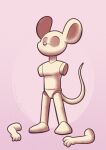 after_transformation anthro hi_res implied_transformation inanimate_transformation mammal mannequin mouse mouse_tail murid murine removed_arm rodent transformation trevor-fox trevor-fox_(character)