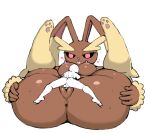 &lt;3 absurd_res anthro arm_tuft balls bedroom_eyes big_butt big_female big_pussy black_sclera breasts brown_anus brown_body brown_breasts brown_butt brown_ears brown_nipples brown_pussy butt duo ear_tuft eyebrows eyelashes faceless_character faceless_male female female_on_bottom female_penetrated ferretidk generation_4_pokemon genitals glistening glistening_breasts glistening_thighs hand_on_butt hi_res human interspecies larger_anthro larger_female leg_tuft legs_up lopunny male male/female male_on_top male_penetrating mammal narrowed_eyes nintendo nipples on_bottom on_top penetration penis pink_eyes pink_heart pokemon pokemon_(species) pokephilia pussy seductive size_difference smaller_human smaller_male smile tan_ear_tuft tan_eyebrows tan_tuft tuft white_balls white_body white_butt white_penis wrist_tuft