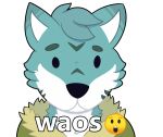 alpha_channel anthro canid canine canis hi_res male mammal meme solo waos wolf