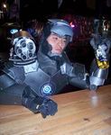  alcohol asian beer cosplay drunk iron_man marvel photo real war_machine 