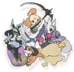  2019 ambiguous_gender animal_crossing anthro avian bird black_fur blue_fur canid canine canis domestic_dog duck duck_hunt duck_hunt_dog duck_hunt_duck female fur isabelle_(animal_crossing) kanami33 looking_at_viewer lucario male mallard mammal melee_weapon nintendo open_mouth pok&eacute;mon pok&eacute;mon_(species) polearm red_eyes scythe shih_tzu smile star_fox super_smash_bros super_smash_bros._ultimate video_games weapon wolf wolf_o&#039;donnell yellow_fur 