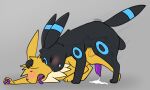 duo eeveelution feral generation_1_pokemon generation_2_pokemon hi_res jolteon male male/male nintendo pokemon pokemon_(species) smoake umbreon