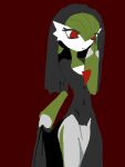 ambiguous_gender anthro female gardevoir generation_3_pokemon hi_res nintendo nun nun_outfit pokemon pokemon_(species) smile solo