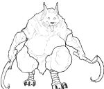  2022 3_toes anthro big_breasts biped breasts canid canine canis cheek_tuft claws cloak cloak_only clothing crossgender death_(puss_in_boots) digital_media_(artwork) digitigrade dreamworks dual_wielding empty_eyes extended_arms facial_tuft fangs feet female fingers front_view full-length_portrait fur fur_tuft holding_melee_weapon holding_object holding_polearm holding_scythe holding_weapon huge_breasts humanoid_hands leg_wrap mammal melee_weapon monochrome mtf_crossgender muscular muscular_anthro muscular_arms muscular_female muscular_legs obleacream open_mouth polearm portrait prick_ears puss_in_boots_(film) puss_in_boots_the_last_wish scythe solo teeth toe_claws toes tuft vein veiny_arms veiny_muscles weapon wolf wraps 