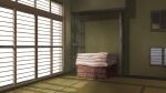  commentary_request futon highres indoors manatsu_no_yo_no_inmu no_humans scenery shadow shouji sliding_doors tatami tyb_(inmu) 