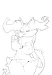  2022 anthro areola areola_slip belly big_areola big_breasts braixen breasts canid canine cheek_tuft clothing covered_nipples digital_media_(artwork) digitigrade dodudoru exposed_breasts facial_tuft feet female female_anthro fingers fire fluffy fluffy_tail fox fur generation_6_pokemon genitals hi_res humanoid_genitalia humanoid_pussy ineffective_clothing inner_ear_fluff line_art looking_at_viewer magic_user mammal mostly_nude navel nintendo nipple_outline nipple_tape nipples nude one_breast_out open_mouth open_smile pasties pokemon pokemon_(species) portrait presenting presenting_breasts puffy_areola pussy shoulder_tuft simple_background smile solo tail tape teasing teeth three-quarter_portrait tuft white_background wide_hips 