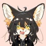  1:1 2023 ambiguous_gender anthro canid canine clothed clothing cute_fangs digital_media_(artwork) fangs fox fur hair kemono looking_at_viewer mammal mayo_the_fox multicolored_body multicolored_fur open_mouth portrait solo teeth tongue tongue_out 
