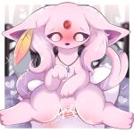  &lt;3 ame_kitsune blush bodily_fluids censored clitoral_hood clitoris cowgirl_position cum cum_in_pussy cum_inside duo eeveelution espeon female female_focus female_on_top female_penetrated feral first_person_view from_front_position fur generation_2_pokemon genital_fluids genitals hair hi_res inner_ear_fluff looking_at_viewer male male/female male_penetrating male_penetrating_female male_pov nintendo on_bottom on_top penetration penile penile_penetration penis_in_pussy pink_body pink_fur pink_hair pokemon pokemon_(species) purple_eyes sex tuft vaginal vaginal_penetration 