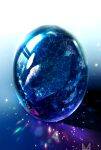  absurdres blue_gemstone blue_theme commentary_request gem highres makoron117117 no_humans original reflection sparkle still_life 