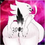 1:1 5_fingers anthro anus areola arm_tuft artist_name avian bedroom_eyes big_areola big_breasts big_butt bird black_anus black_areola black_body black_feathers black_nails black_pussy black_tail black_tail_feathers black_tail_tip bodily_fluids breasts butt butt_focus colored colored_nails digital_drawing_(artwork) digital_media_(artwork) dipstick_tail elbow_tuft eyelashes eyelids feathers female fingers fluffy fluffy_breasts fluffy_shoulders fur genital_fluids genitals glistening glistening_anus glistening_genitalia glistening_pussy hair hi_res huge_breasts light lighting markings nails narrowed_eyes nude open_mouth overweight overweight_anthro overweight_female owl owl_demon presenting presenting_hindquarters puffy_anus pussy red_eyes seductive selina_(xikitsune) shaded shoulder_tuft simple_background sketch smile solo spread_butt spreading sweat sweaty_butt sweaty_legs sweaty_thighs tail tail_feathers tail_markings thick_thighs tuft vaginal_fluids white_body white_fur white_hair xikitsune