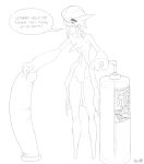  2023 anthro dialogue digital_media_(artwork) dildo english_text eyelashes fairy female flat_chested gardevoir generation_3_pokemon hi_res huge_dildo imminent_anal indynd inviting looking_at_viewer lube nintendo pokemon pokemon_(species) scrawny sex_toy skinny slim small_waist solo speech_bubble tall text wide_hips 