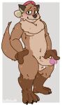  absurd_res anthro chester_the_otter ettechouette hi_res male mammal mustelid otter solo 