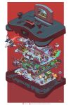  ant artist_name artstation_logo arwing banjo-kazooie banjo_(banjo-kazooie) blue_shell_(mario) bob-omb bokujou_monogatari bokujou_monogatari_2 border bug bulldozer captain_falcon chain_chomp character_request conker conker&#039;s_bad_fur_day copyright_request donkey_kong driving epona exploded_diagram f-zero firing fox_mccloud game_console ganbare_goemon gatling_gun go-kart goemon goldeneye_007 goomba green_hat green_tunic gun hat highres holding holding_gun holding_weapon instagram_logo instagram_username james_bond james_bond_(series) jet_ski joseph_turok kazooie_(banjo-kazooie) kirby kirby_(series) koopa_troopa lakitu lakitu&#039;s_cloud link luigi majora_(entity) mario mario_(series) mario_kart mario_kart_64 minigun navi nintendo_64 outside_border pete_(bokujou_monogatari) pierre_roussel screw skull_kid spacecraft stalfos star_fox star_fox_64 starfighter super_mario_64 super_mario_bros._1 super_smash_bros. super_star_(mario) the_great_mighty_poo the_legend_of_zelda the_legend_of_zelda:_majora&#039;s_mask the_legend_of_zelda:_ocarina_of_time tunic turok velociraptor water watercraft wave_race_64 weapon web_address white_border worm_(worms) worms_(game) 