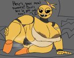  absurd_res apron apron_only areola areola_slip belly big_belly big_breasts breasts brown_areola brown_pussy clothed clothing female five_nights_at_freddy&#039;s five_nights_at_freddy&#039;s_2 genitals gilf_toy_chica hi_res lovetaste_chica mindcannon mostly_nude nipple_outline no_underwear pubes pussy scottgames toy_chica_(fnaf) yellow_body 