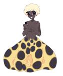 absurd_res blonde_hair blue-ringed_octopus breasts cephalopod coleoid dreamalgia duo eyelashes female hair hi_res human humanoid macro mammal marine merfolk mollusk octopodiform octopus octopus_merfolk short_hair split_form spotted_tentacles suction_cup white_body
