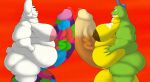 absurd_res alythewolfcat amphibian anthro balls belly big_balls big_belly big_butt big_penis bodily_fluids butt cellulite cereal container dig&#039;em_frog duo excessive_genital_fluids excessive_precum food food_on_breasts food_on_mouth frog general_mills genital_fluids genitals hand_on_belly hi_res honey_smacks huge_balls huge_belly huge_moobs huge_penis hyper hyper_balls hyper_genitalia hyper_penis kellogg&#039;s lagomorph leaking_precum leporid male mammal mascot milk morbidly_obese morbidly_obese_male obese obese_male overweight overweight_male penis polkadots precum rabbit spots spotted_balls spotted_genitalia spotted_penis stretch_marks thick_penis trix trix_rabbit warts